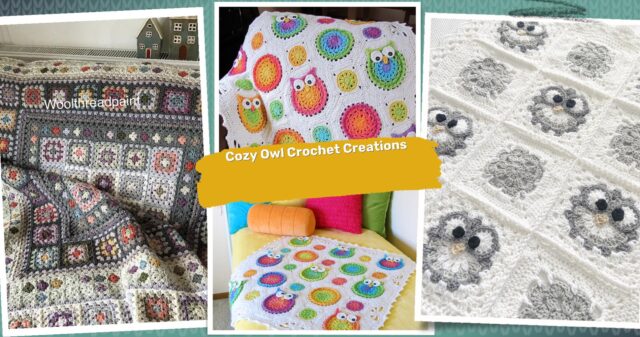 40 Owl Blanket Crochet Patterns: Perfect Project Ideas for Cozy Evenings