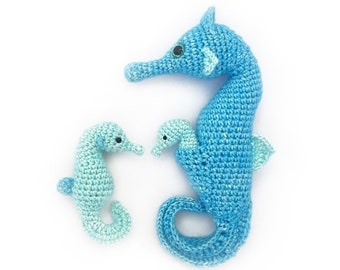 Amigurumi Seahorse Crochet Pattern PDF