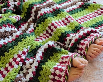 Merry Grinchmas Crochet Blanket Pattern PDF