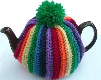 Pom Pom Tea Cosy Crochet Pattern
