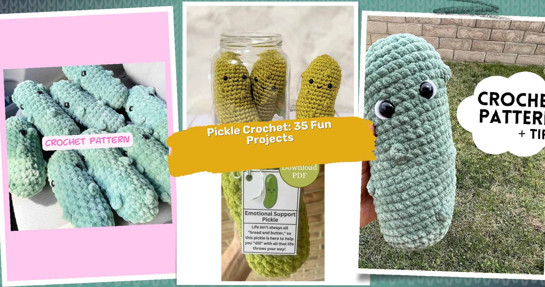 35 Pickle Crochet Patterns: Fun Projects to Elevate Your Craft Skills