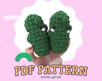 Beginner-Friendly Crochet Pickle Pattern Gift Idea