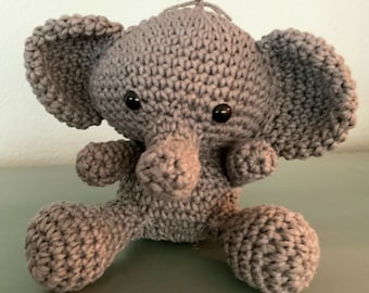 Adorable Amigurumi Baby Elephant Crochet Pattern