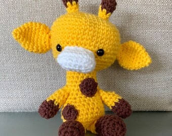 Cute Baby Giraffe Amigurimi Crochet Pattern
