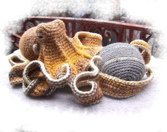 Realistic Amigurumi Octopus Crochet Pattern Tutorial