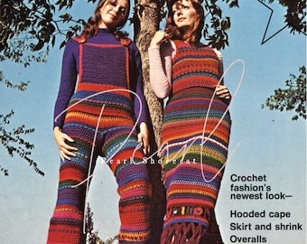 70s Boho Festive Bell Bottoms & Sweater Pattern