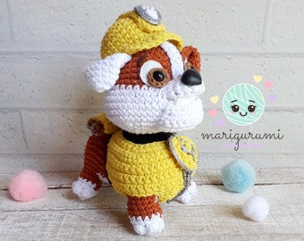 Adorable Mini Rubble Crochet Amigurumi Pattern