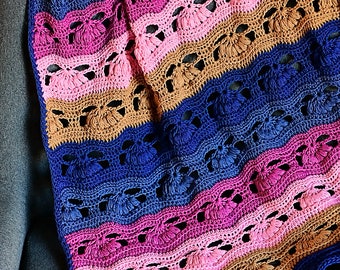 Chevron Crochet Baby Blanket & Bag Pattern
