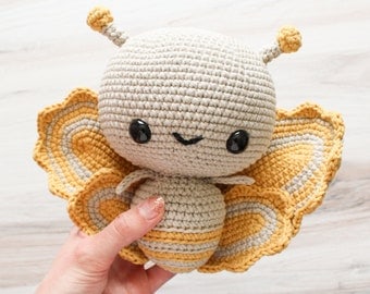 Cuddle-Sized Butterfly Amigurumi Crochet Pattern PDF