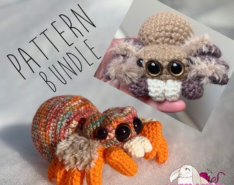 Spider Crochet Pattern Bundle for All Ages