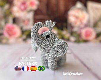 Amigurumi Elephant Crochet Pattern: Safari Toy Tutorial