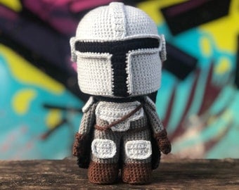Sci-Fi Warrior Amigurumi Crochet Pattern Tutorial