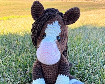 Indie the Horse: Exclusive Crochet PDF Pattern