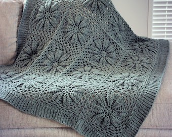 Thyme to Crochet Afghan Pattern: Customizable Size