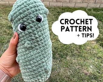 PDF Crochet Pattern for Pickle Design