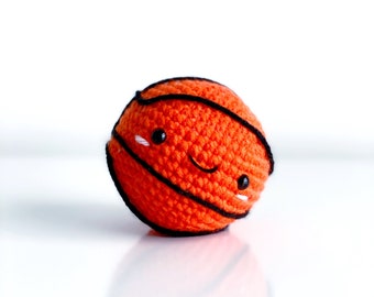 Easy Beginner's Basketball Amigurumi Crochet Pattern
