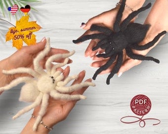 DIY Crochet Tarantulas Pattern: Amigurumi Spiders PDF