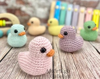 No-Sew Cute Kawaii Duck Amigurumi Pattern