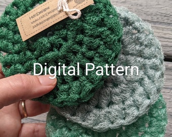 Crochet Pattern for Nylon Dish Scrubbie