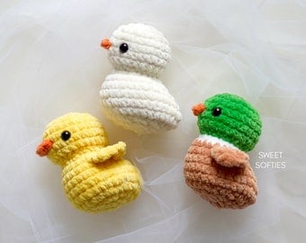 Beginner Friendly Duckling Crochet Pattern & Tutorial