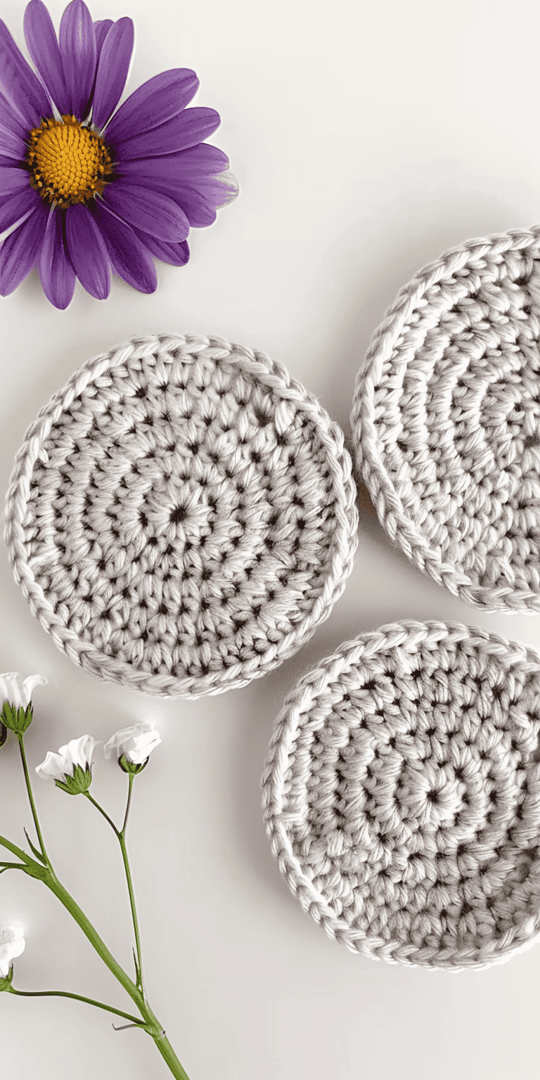 Easy Loopy Face Scrubby Crochet Pattern