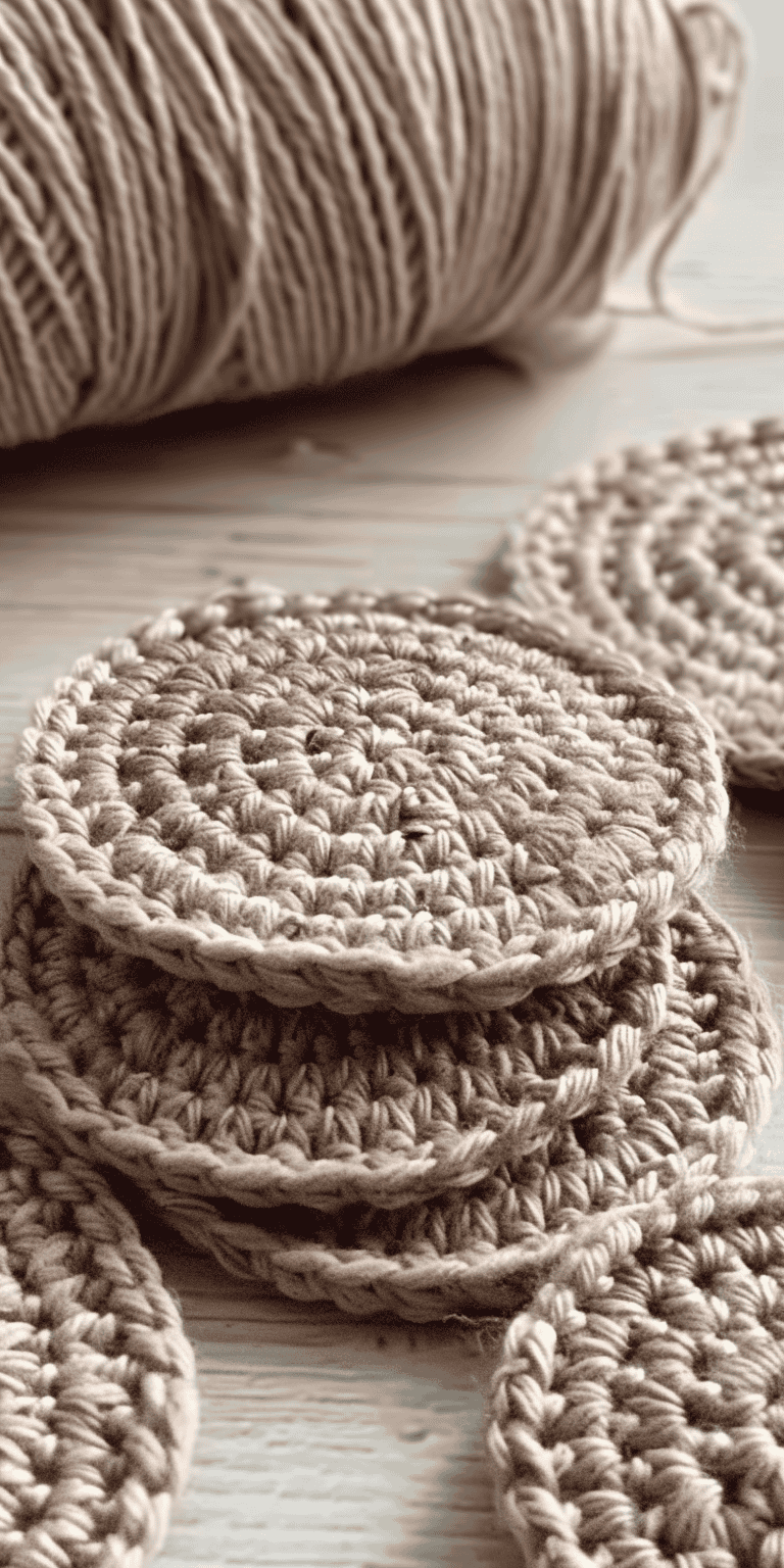 Eco Friendly DIY Crochet Face Scrubby Pattern