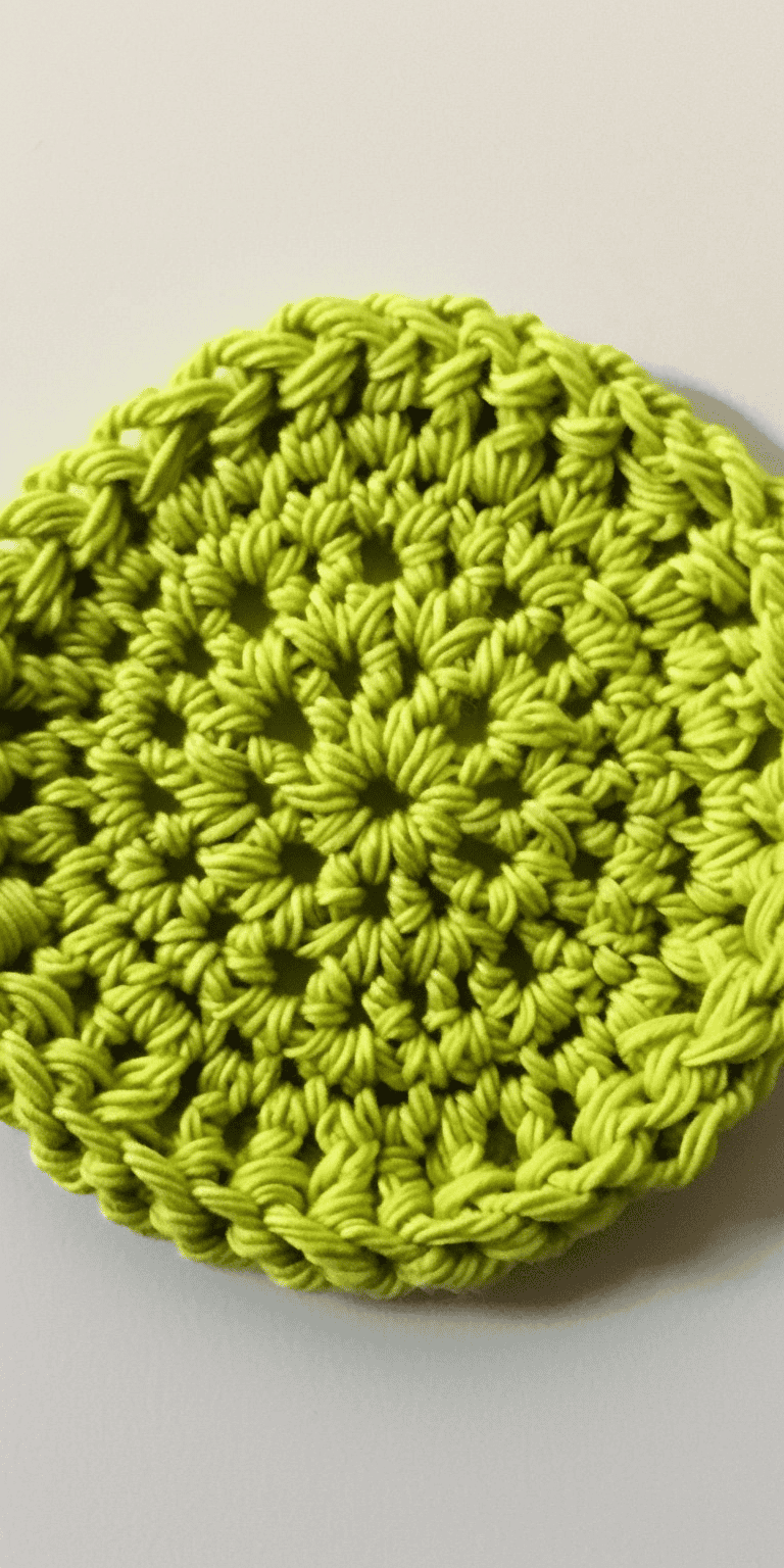 Exfoliating Facial Scrubby Crochet Pattern