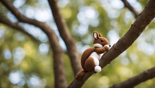 Squirrel Crochet Pattern