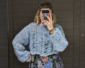 Crochet Pattern for Dice Top & Cardigan