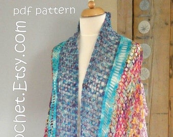 Attractive Lace Shawl Crochet Pattern by ATERGcrochet