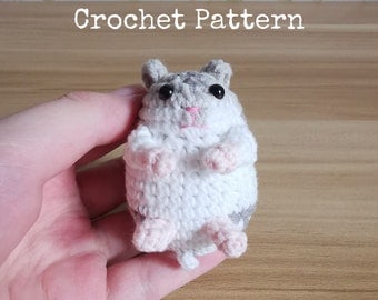 Crochet Your Own Winter White Hamster Pattern