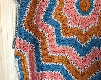 Astrid Star Baby Blanket Crochet Pattern