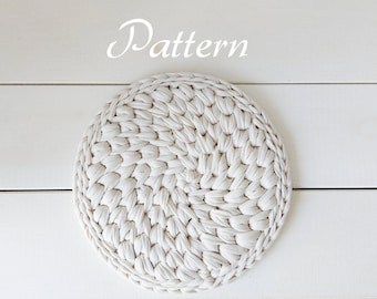 Quick Crochet Round Hot Pad Pattern