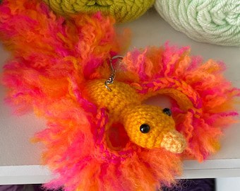 Ashley's Phoenix Crochet Pattern: Magical Amigurumi Keychain