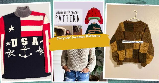 39 Oversized Sweater Crochet Patterns: Stay Cozy with DIY Stylish Comfort