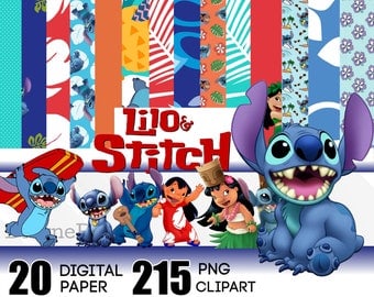 Lilo & Stitch PNG Clipart for Birthdays