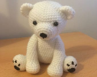 Adorable Polar Bear Amigurumi Crochet Pattern