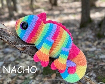Nacho Chameleon Crochet Pattern