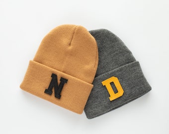 Personalized Initial Beanie for Infants & Toddlers
