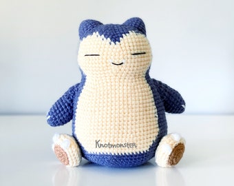 Snore Monster Amigurumi Crochet Pattern: Beginner Friendly