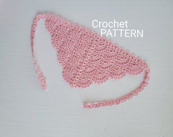 Crochet Bandana and Church Veil Pattern