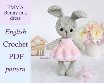 Easter Bunny Crochet Pattern: Amigurumi Rabbit