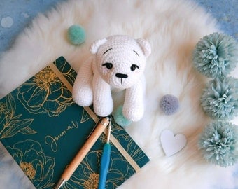 Polar Bear Iorek Amigurumi Crochet Pattern in English