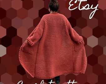 Lazy Days Chunky Ankle Duster Crochet Pattern