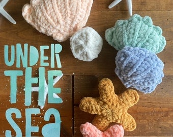 Under the Sea Treasure Crochet Pattern Bundle
