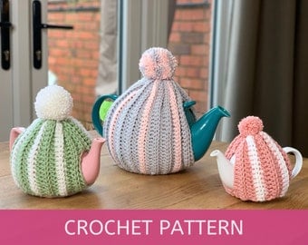 Beginner's Crochet Pattern for Tea Pot Cozy