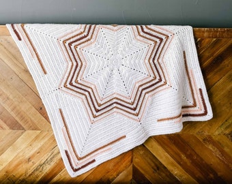 Rising Star Baby Blanket Crochet Pattern