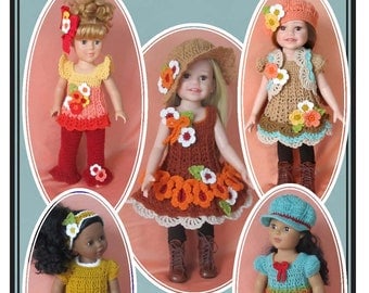 American Girl Doll 'Basic Wardrobe Vol II' Crochet Pattern