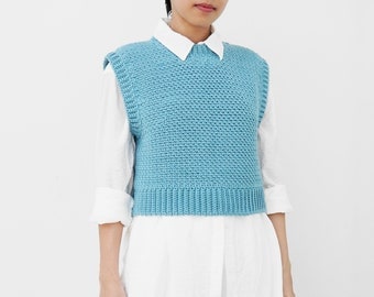 Modern Easy Crochet Sweater and Vest Patterns