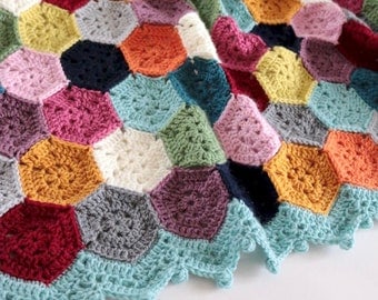 Weekender Crochet Blanket Pattern PDF